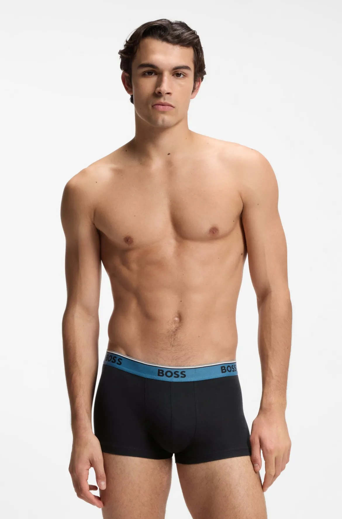 Hugo Boss miesten alushousut K Trunk 3P Power, Musta
