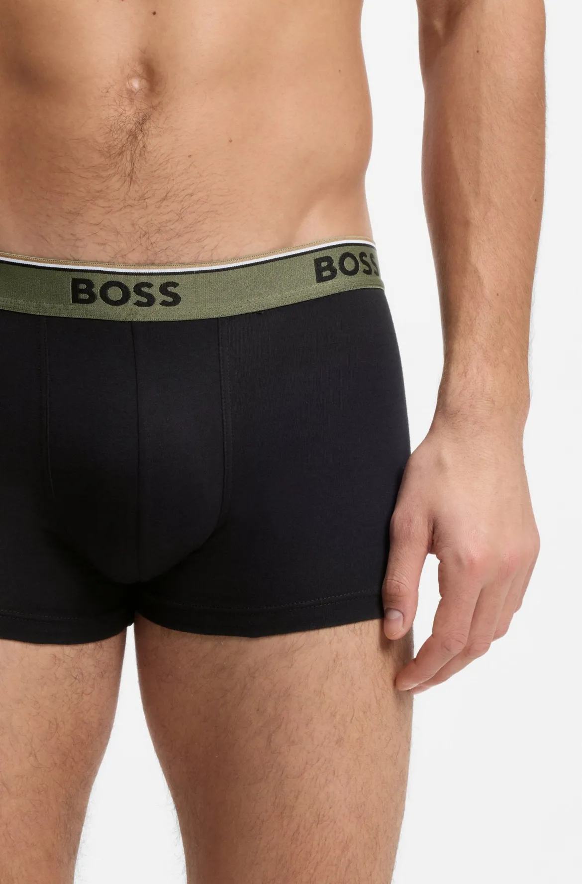 Hugo Boss miesten alushousut K Trunk 3P Power, Musta