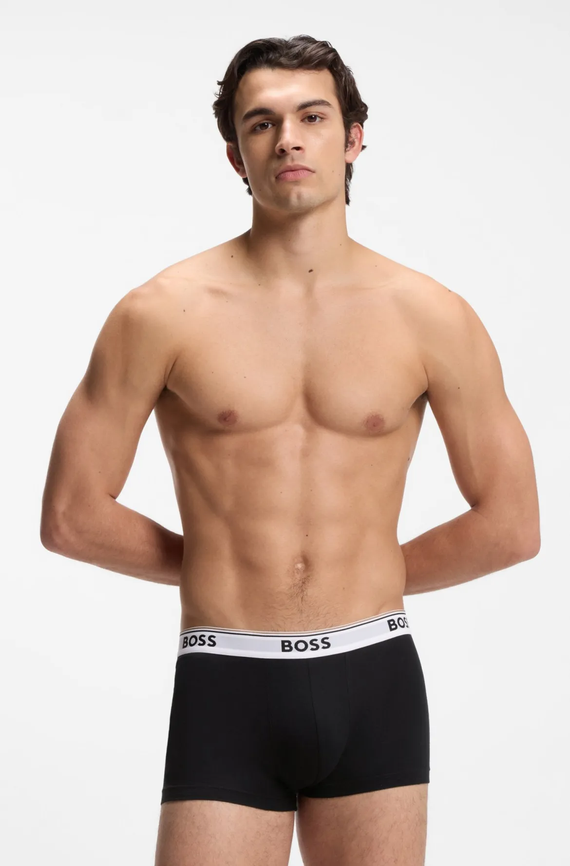 Hugo Boss miesten alushousut K Trunk 3P Power, Musta