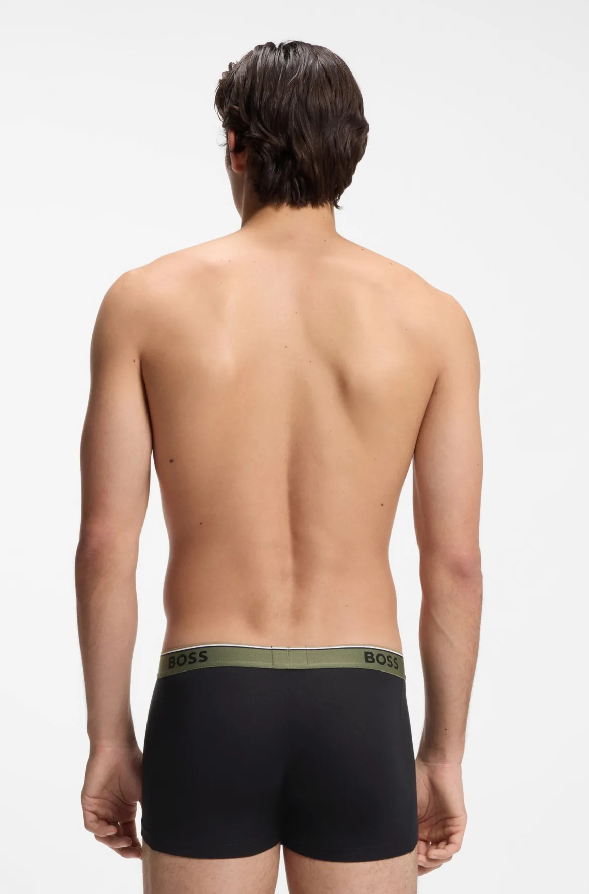 Hugo Boss miesten alushousut K Trunk 3P Power, Musta
