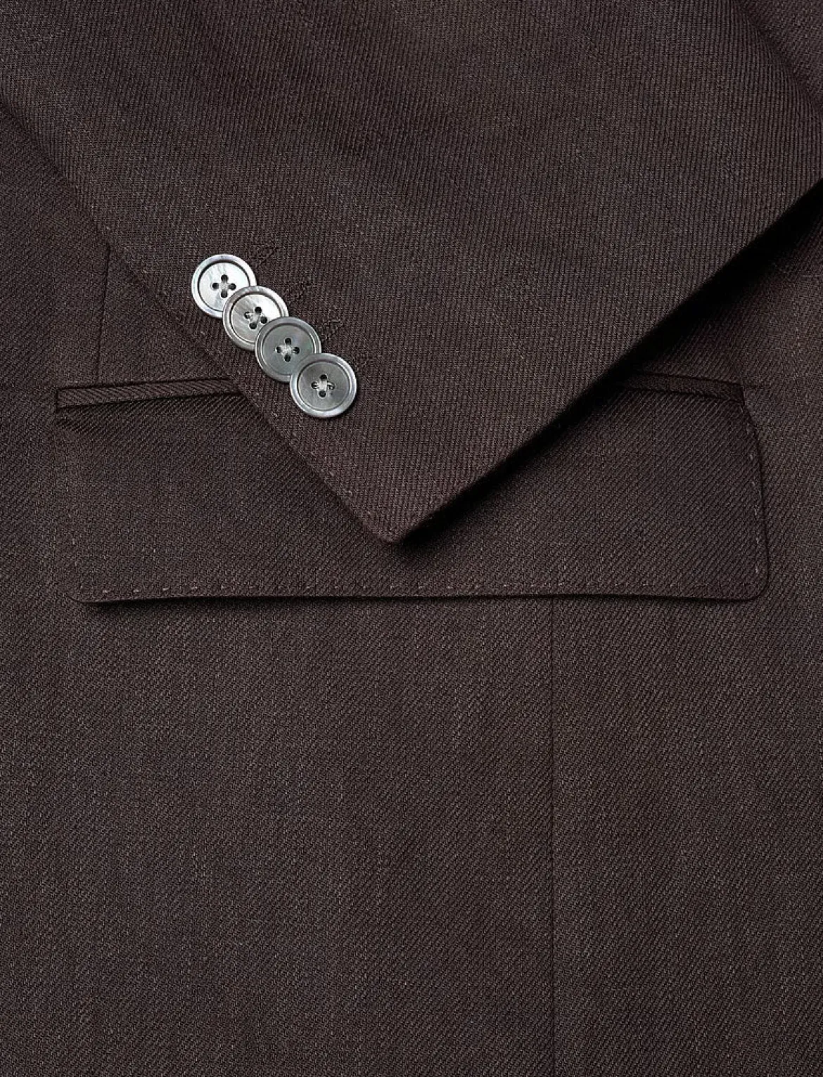 Hugo Boss miesten bleiseri H-Hutson-Peak-262, tummanruskea