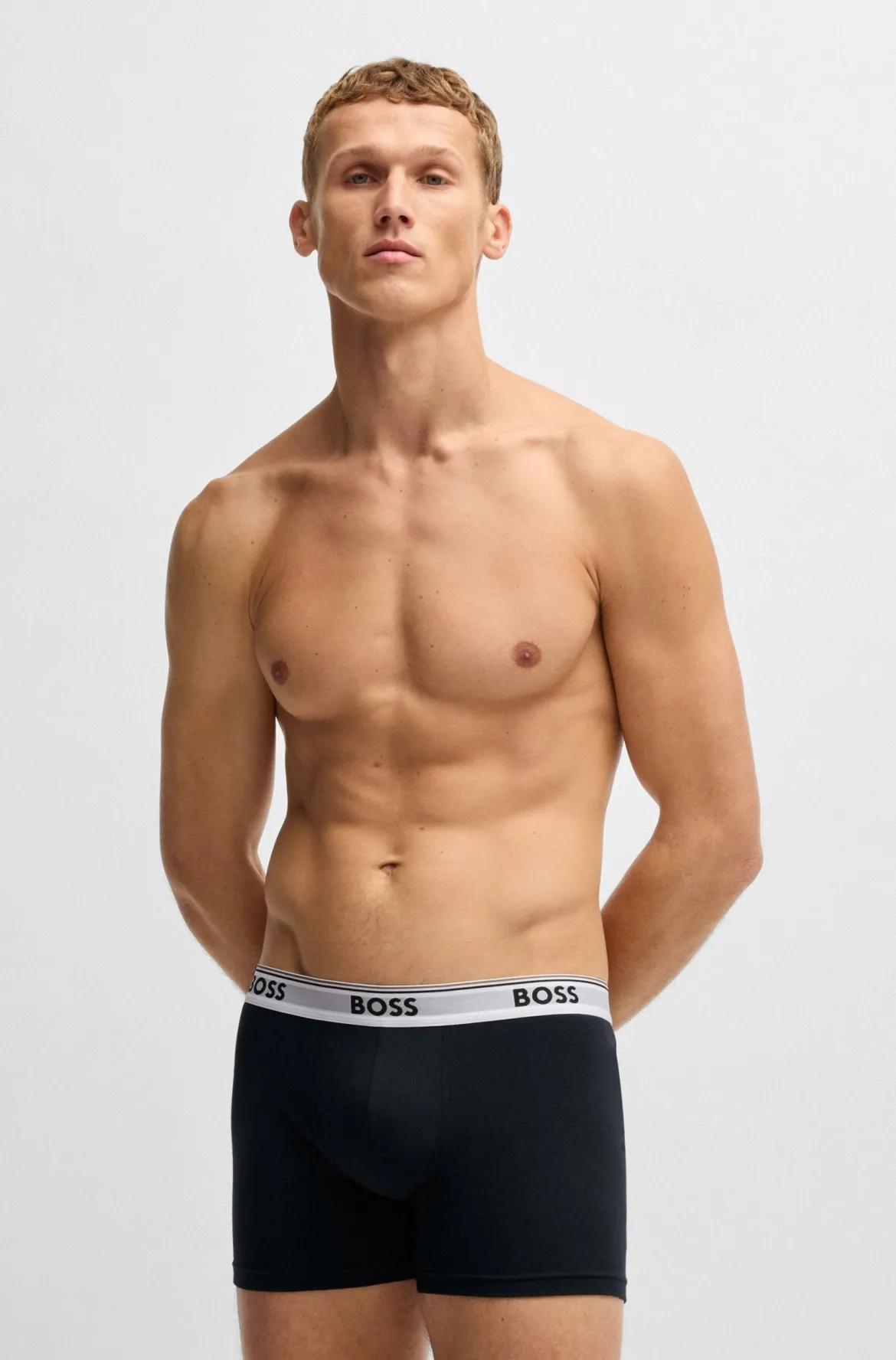 Hugo Boss miesten bokserit, BoxerBr 3P Power Ei Värikoodia