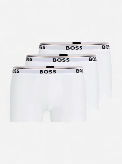 Hugo Boss Miesten Bokserit 3 P Power Valkoinen