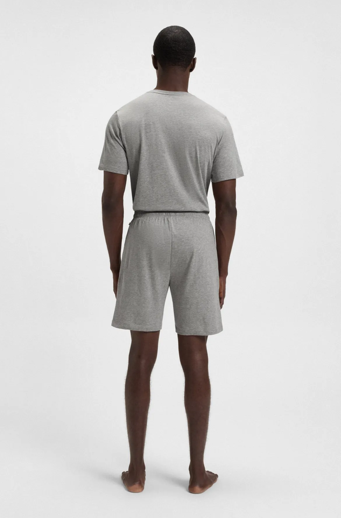 Hugo Boss miesten collegeshortsit, MIX MATCH SHORTS Keskiharmaa
