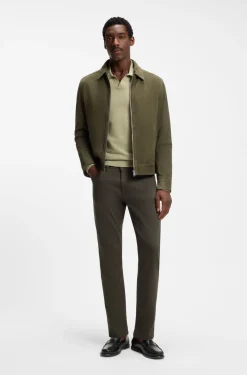 Hugo Boss miesten housut Delaware Five Pocket, Khaki