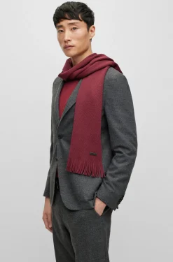 Hugo Boss Miesten Kaulahuivi, ALBAS HUIVI Punainen