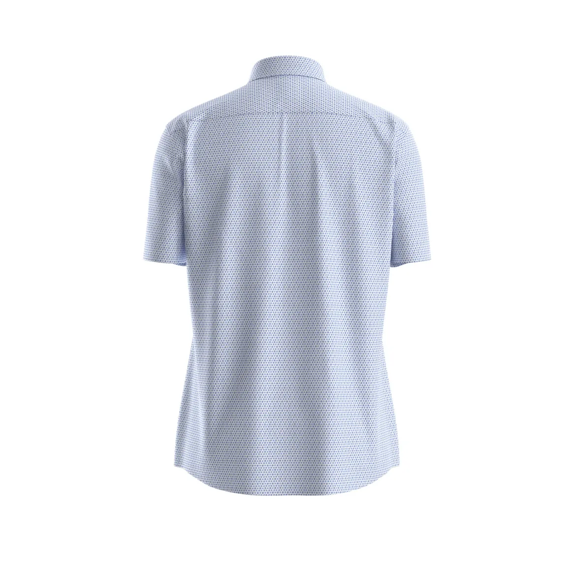Hugo Boss miesten kauluspaidat lyhythihaiset P-ROAN-K-SH-F-262, sininen kuosi