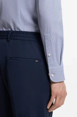 Hugo Boss miesten kauluspaita Hank Kent, vaaleansininen kuosi