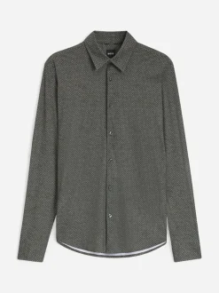 Hugo Boss miesten kauluspaita Roan, vihreä kuosi