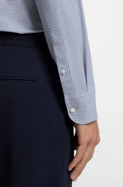 Hugo Boss miesten kauluspaita P-HANK-S-K-261 Performance Stretch, sininen