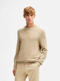 Hugo Boss miesten neule, ECAIO-P Beige