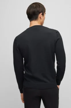 Hugo Boss Miesten Neulepaita Botto-L Musta