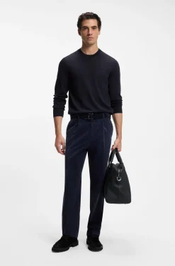 Hugo Boss miesten neulepusero H-Leno-L, tummansininen