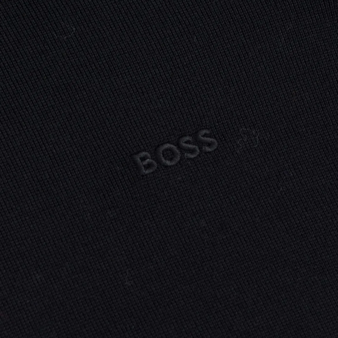 Hugo Boss miesten neuletakki K Balonso Knit, musta