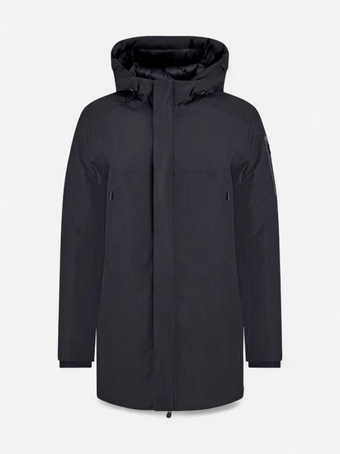 Hugo Boss miesten parkatakki Ow Hexatech Parka, musta