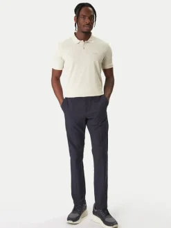 Hugo Boss miesten pikeepaita Pio 1 Polo Shirt, Beige