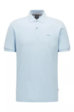Hugo Boss Miesten Pikeepaita PALLAS REGULAR FIT Vaaleansininen