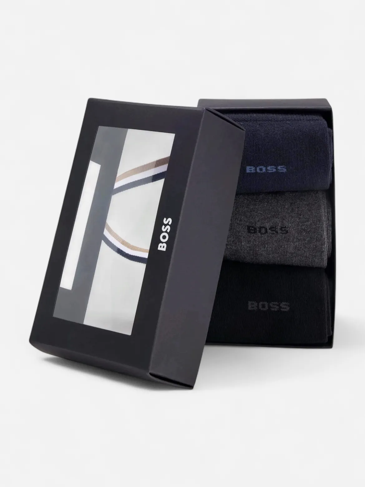 Hugo Boss miesten sukat 3P RS GIFSET UNI, musta
