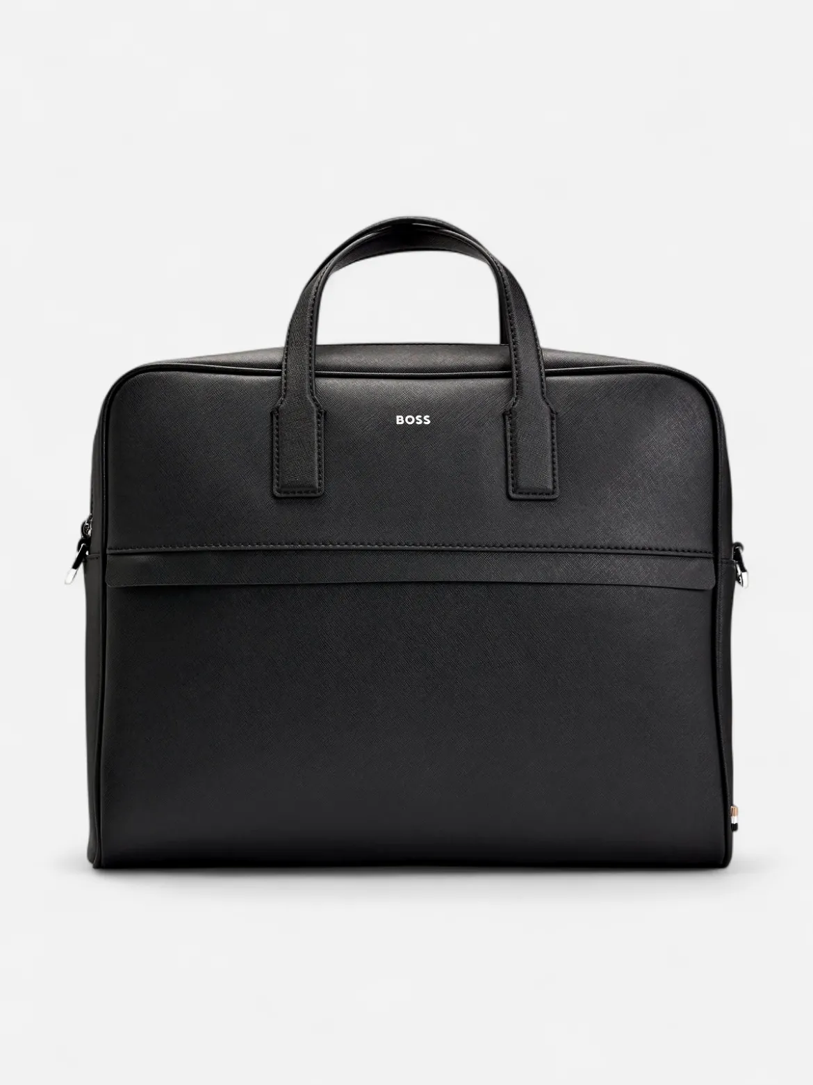 Hugo Boss miesten tietokonelaukku, ZAIR DOC Musta