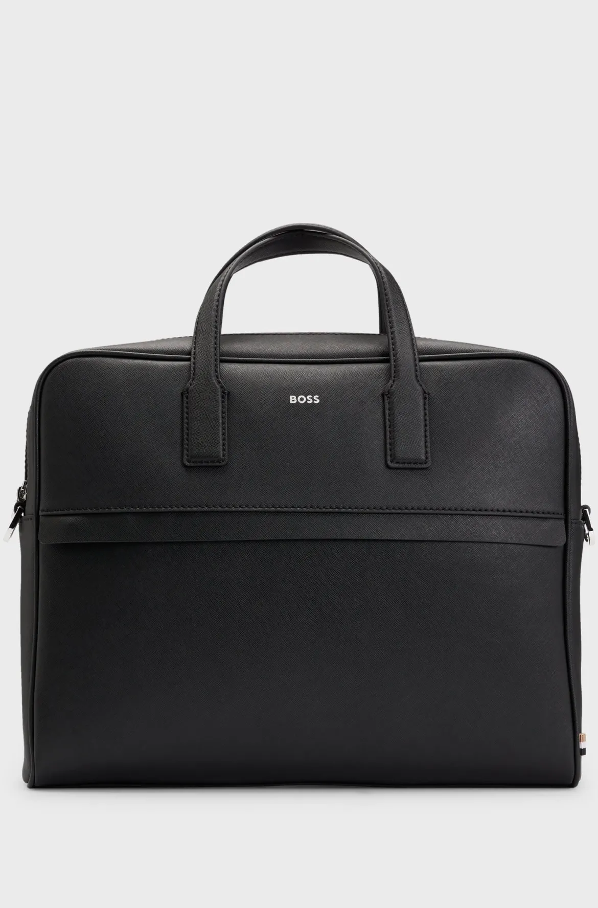 Hugo Boss miesten tietokonelaukku, ZAIR DOC Musta