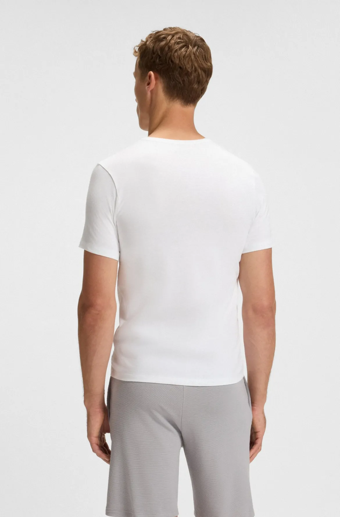 Hugo Boss miesten T-paita Classic Logo, valkoinen