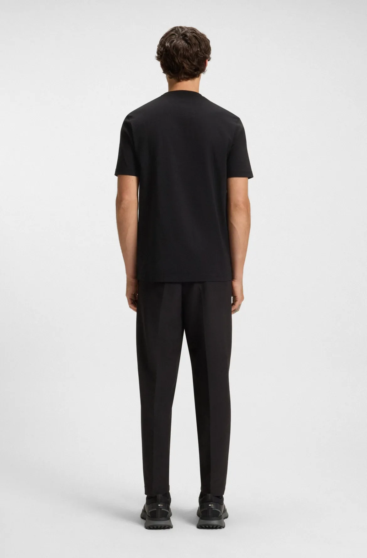 Hugo Boss miesten t-paita TEE ICONIC 001, musta
