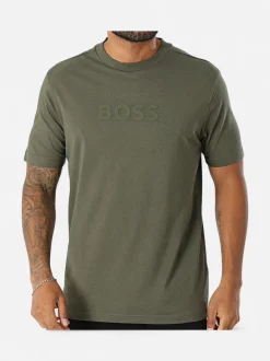 Hugo Boss miesten T-paita Tee, Khaki