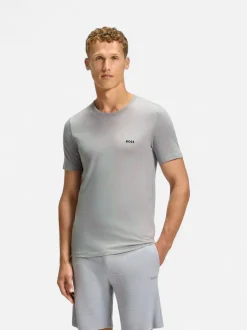 Hugo Boss miesten t-paita, T-SHIRT CLASSIC LOGO Vaaleanharmaa Melee