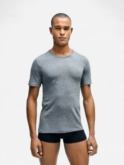 Hugo Boss Miesten T-Paita T Shirt Rn Keskiharmaa