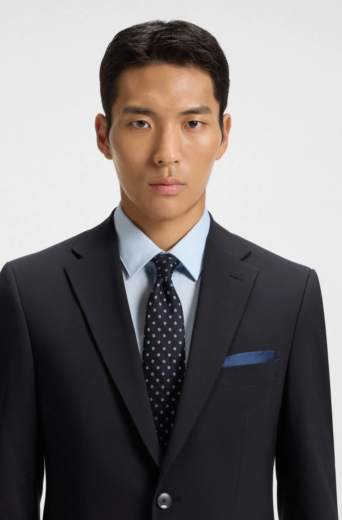Hugo Boss puvuntakki H Harvey Blazer MM C NF, tummansininen