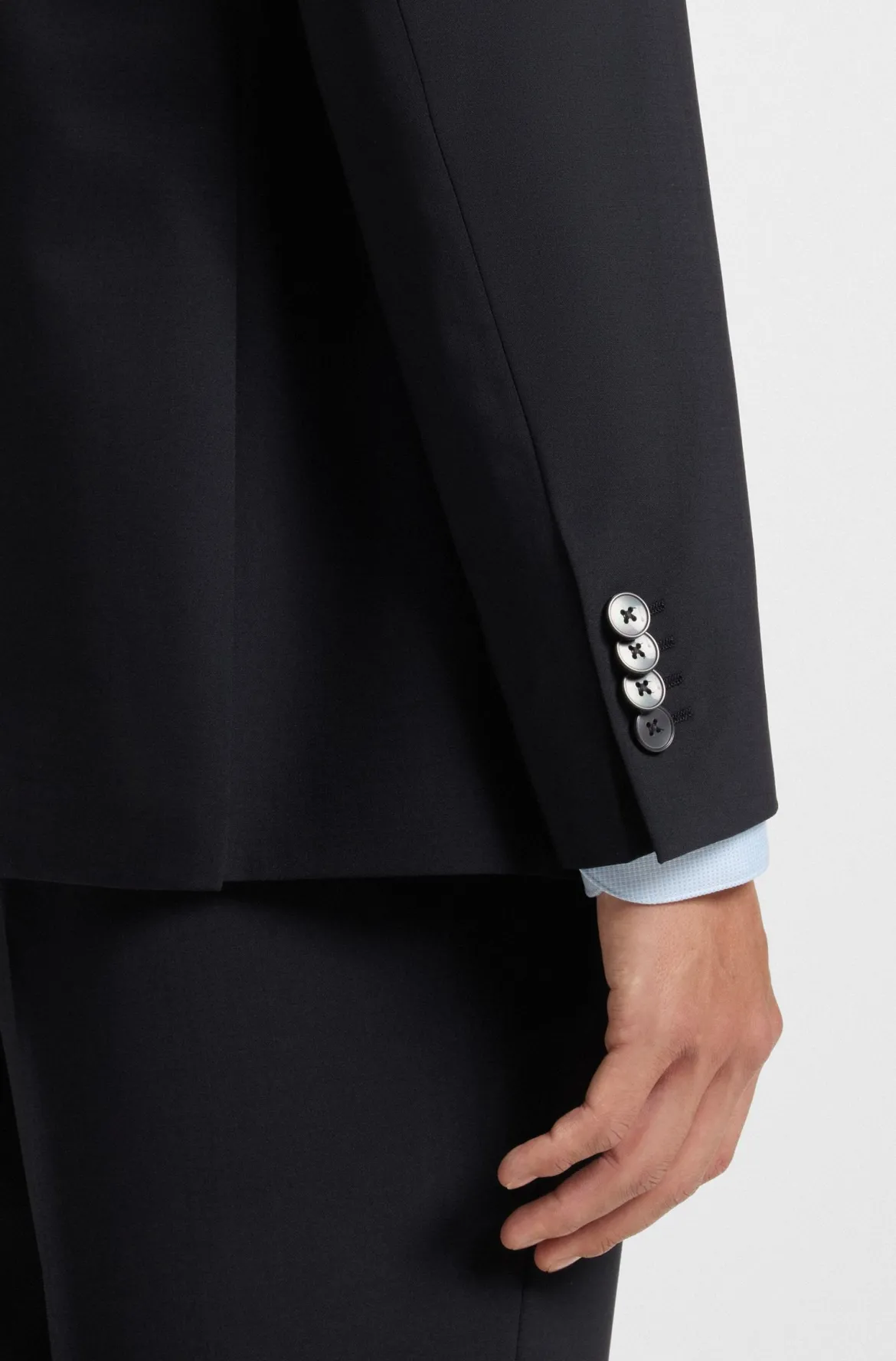 Hugo Boss puvuntakki H Harvey Blazer MM C NF, tummansininen