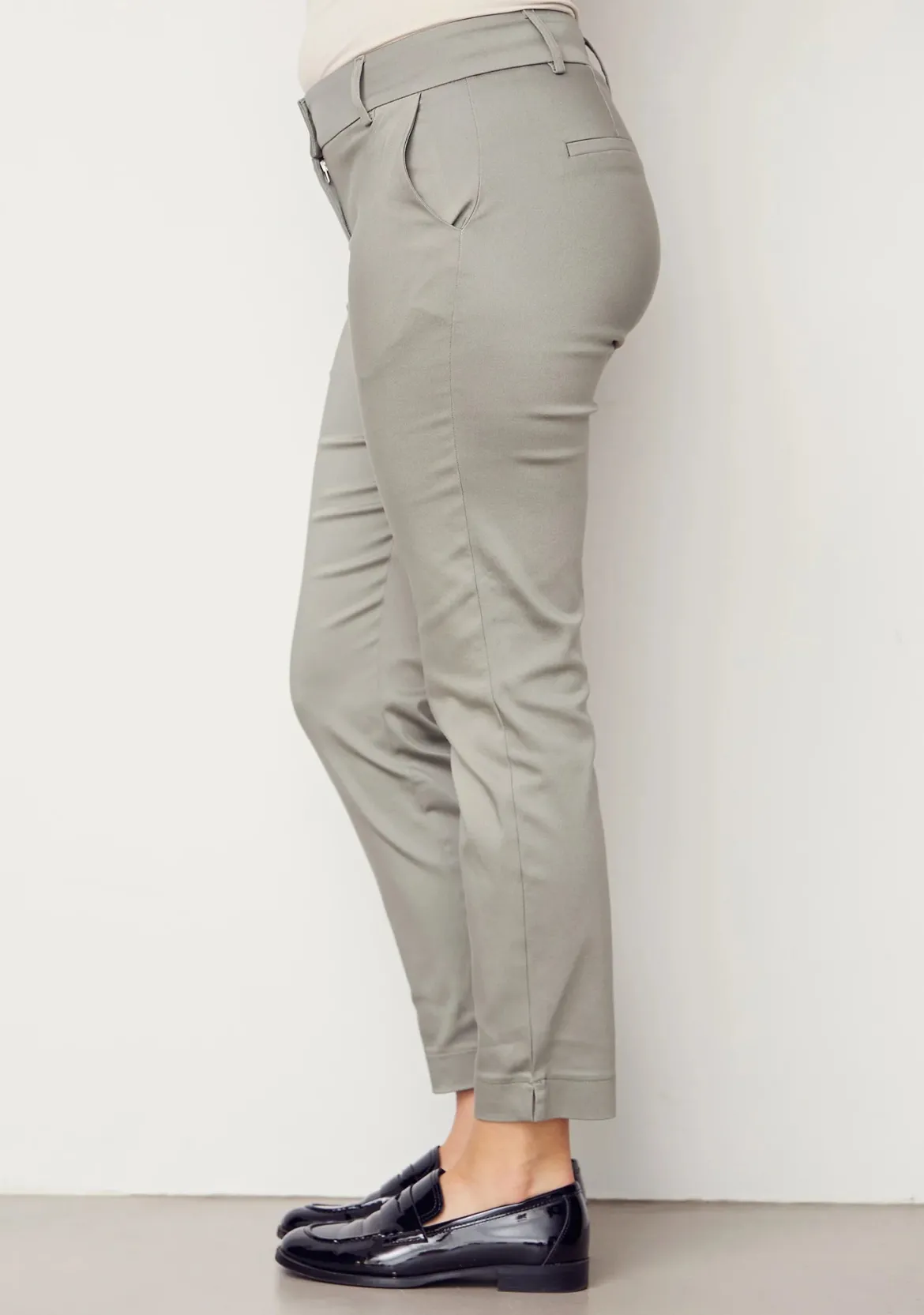 Isay naisten housut Chino Pant, vaaleanvihreä