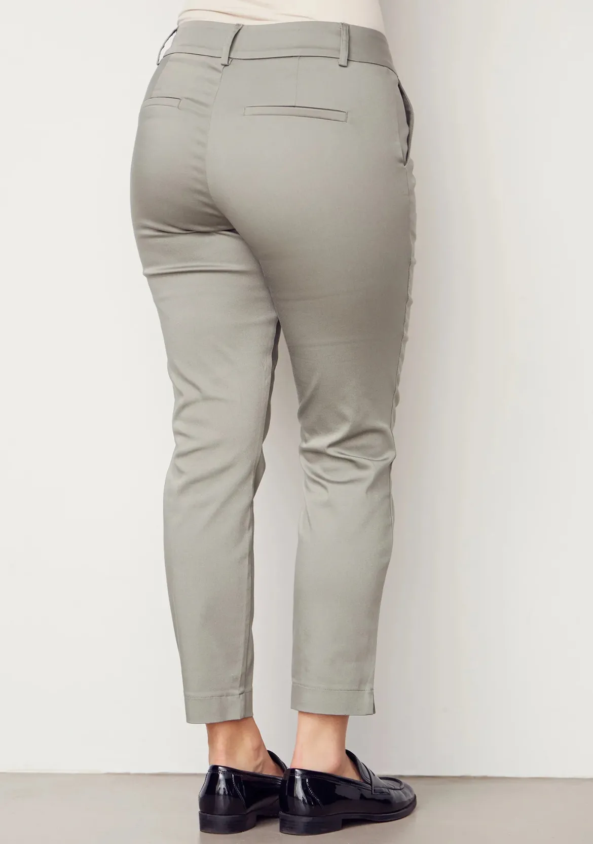 Isay naisten housut Chino Pant, vaaleanvihreä