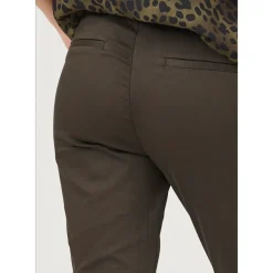 Isay Naisten Housut, Chino Pant Armeijanvihreä