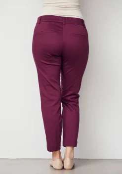 Isay Naisten Housut, Chino Pant Viininpunainen