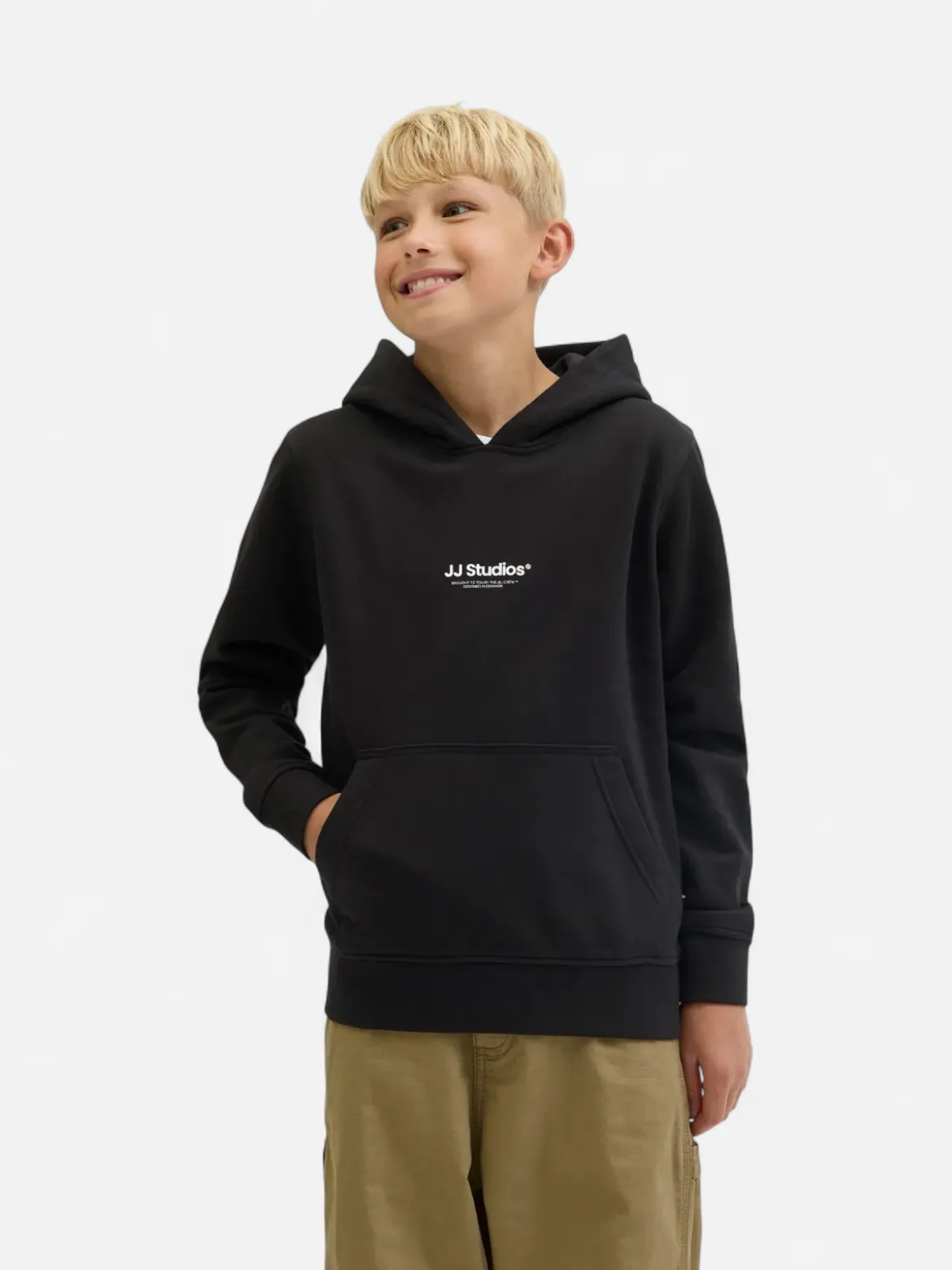 Jack and Jones Junior lasten huppari Soho, musta