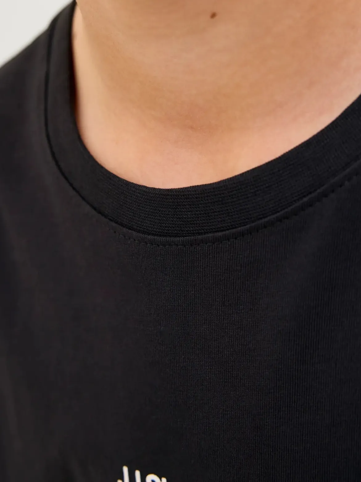 Jack and Jones Junior lasten T-paita Soho, musta