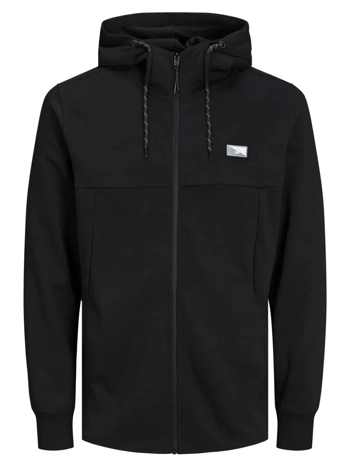 Jack and Jones mieste huppari, JCOAIR SWEAT ZIP HOOD Black