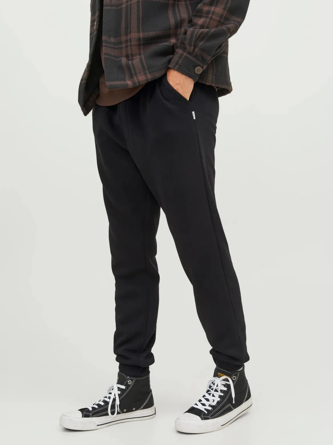 Jack and Jones miesten collegehousut, JPSTGORDON BRADLEY SWEAT PANT Black