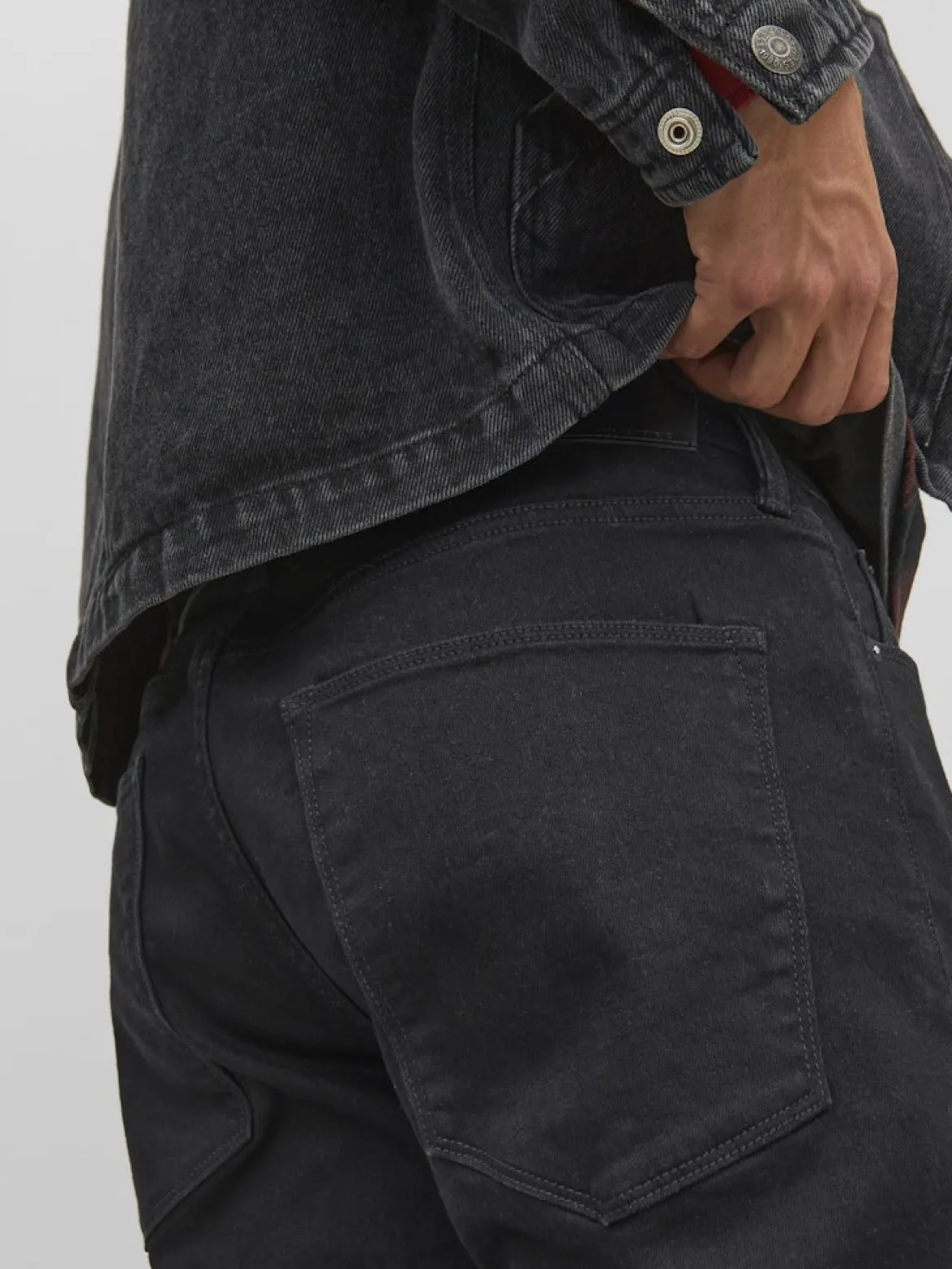 Jack and Jones miesten farkut, JJICLARK JJEVAN GE 598 Black
