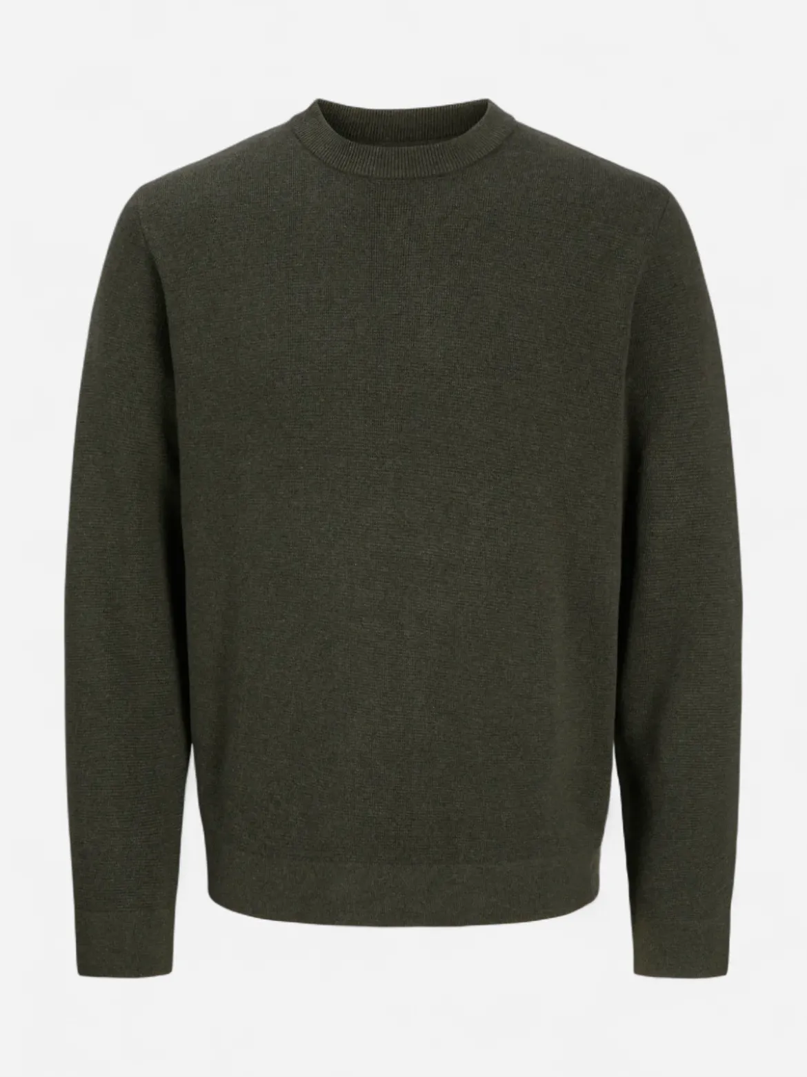 Jack and Jones miesten neulepusero Milano Stitch Crew Neck, Rosin Melange