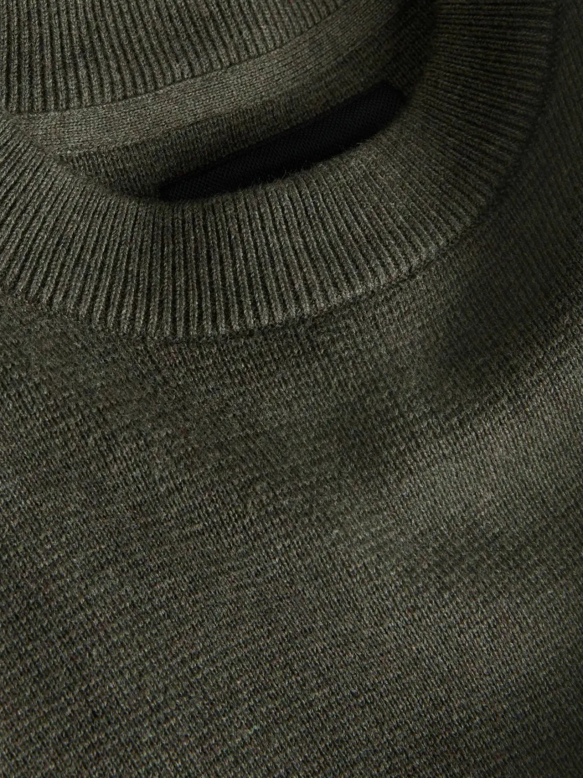 Jack and Jones miesten neulepusero Milano Stitch Crew Neck, Rosin Melange