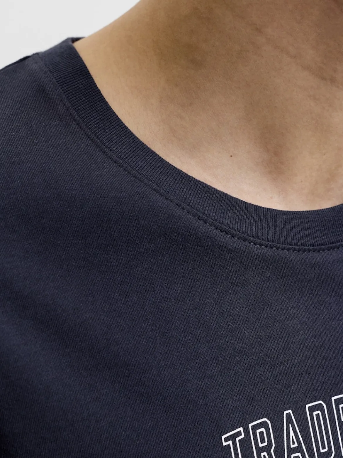 Jack and Jones miesten T-paita Logo Tee O-neck, Navy Blazer
