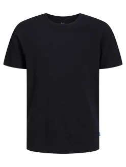 JACK&JONES JUNIOR t-paita, JJEORGANIC BASIC TEE SS O-NECK Musta