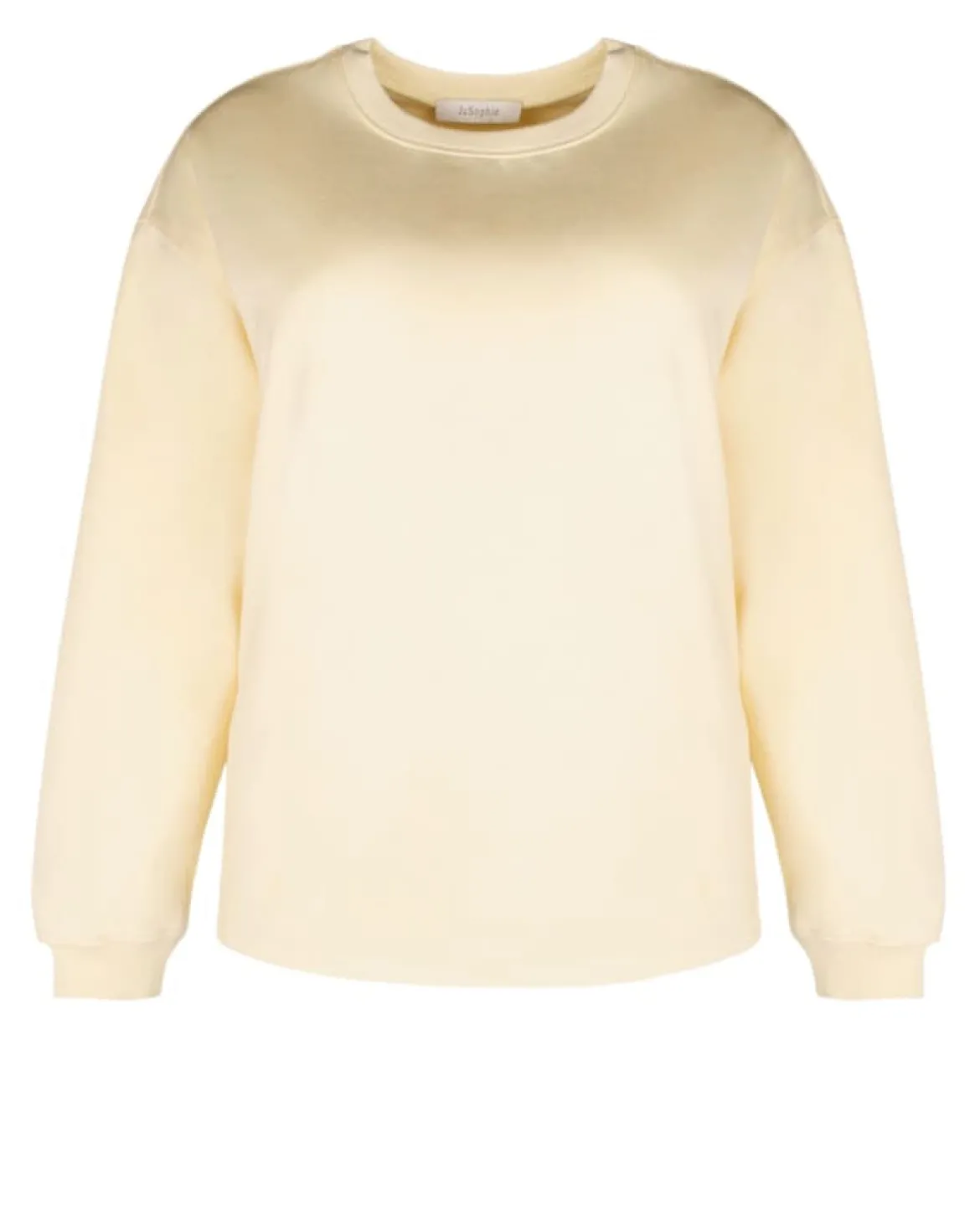 JcSophie naisten collegepaita Lilly Sweater, sitruunankeltainen