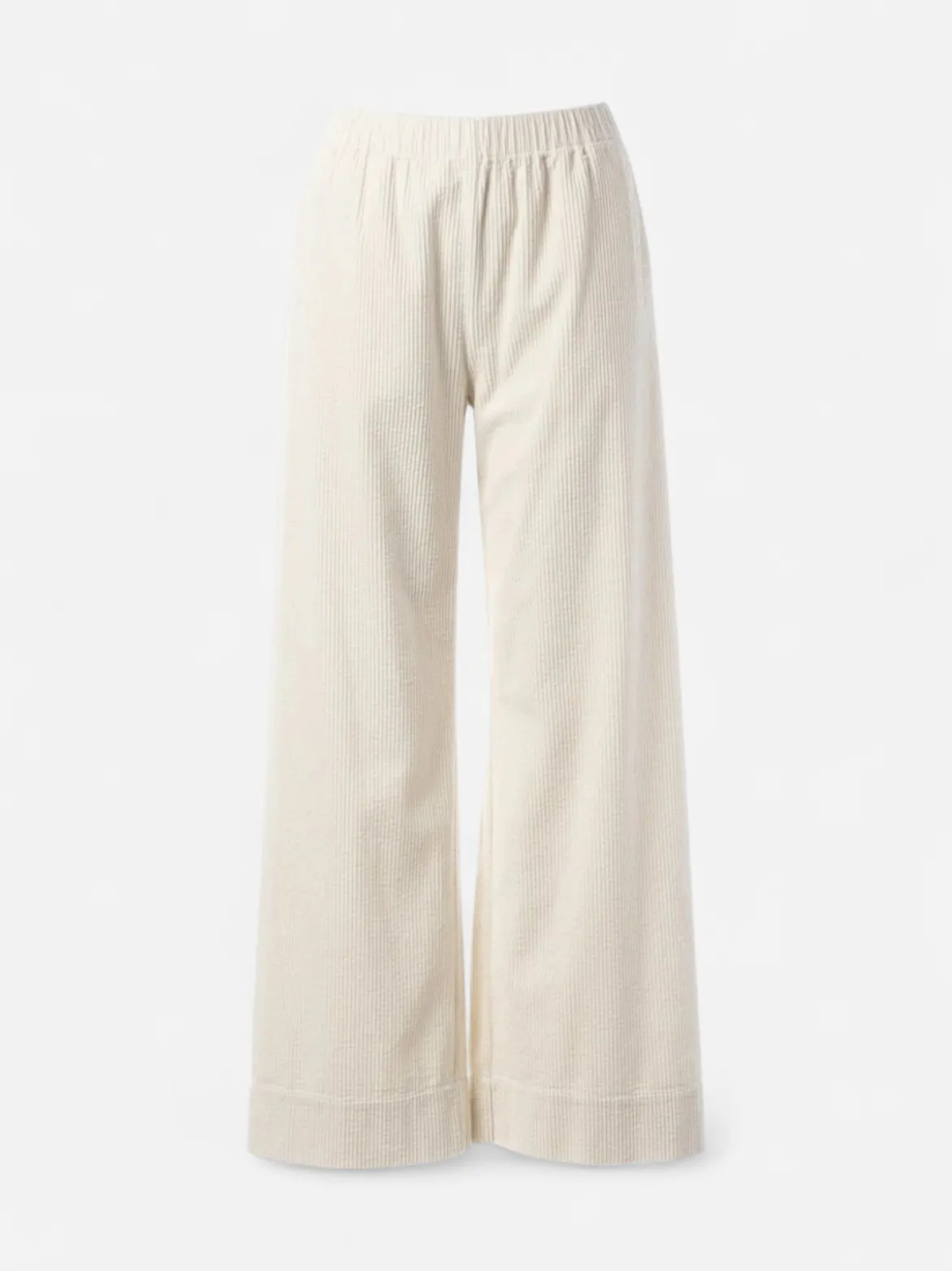 JcSophie naisten housut Kameron trousers, luonnonvalkoinen