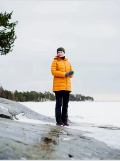 Joutsen naisten untuvatakki, RUUT Oranssi