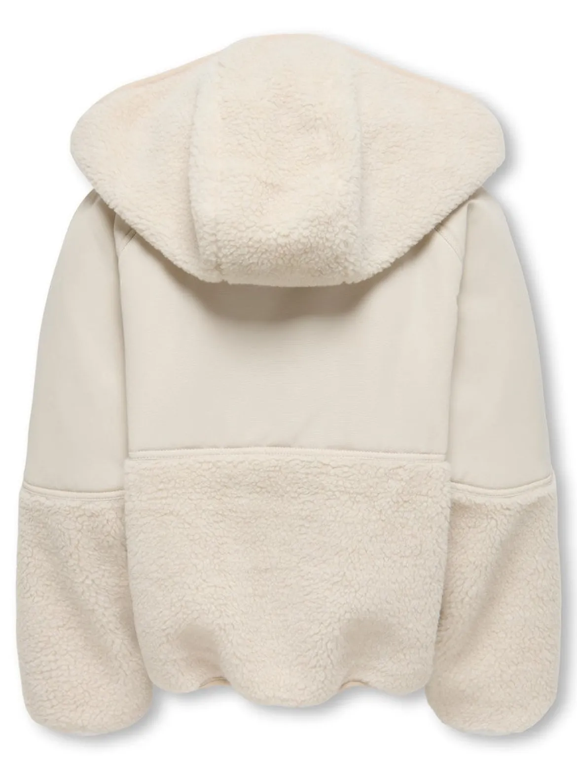 Kids Only lasten teddytakki Nomi Teddy Mix Jacket, luonnonvalkoinen