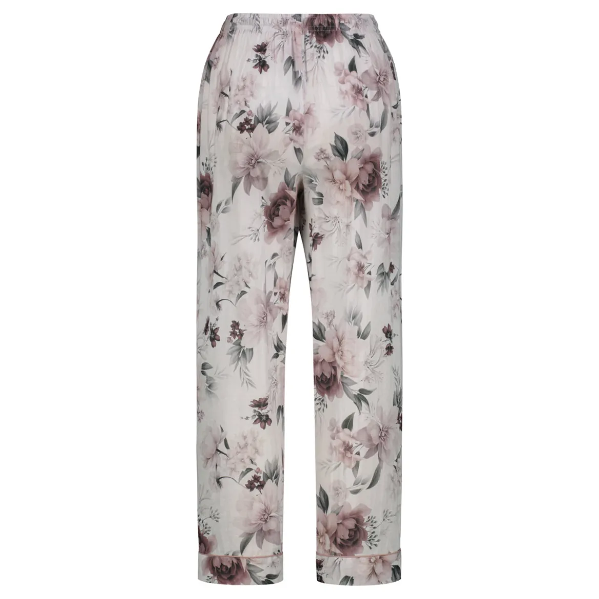 Klement naisten pyjama Bea Pyjama, valkopohjainen kuosi