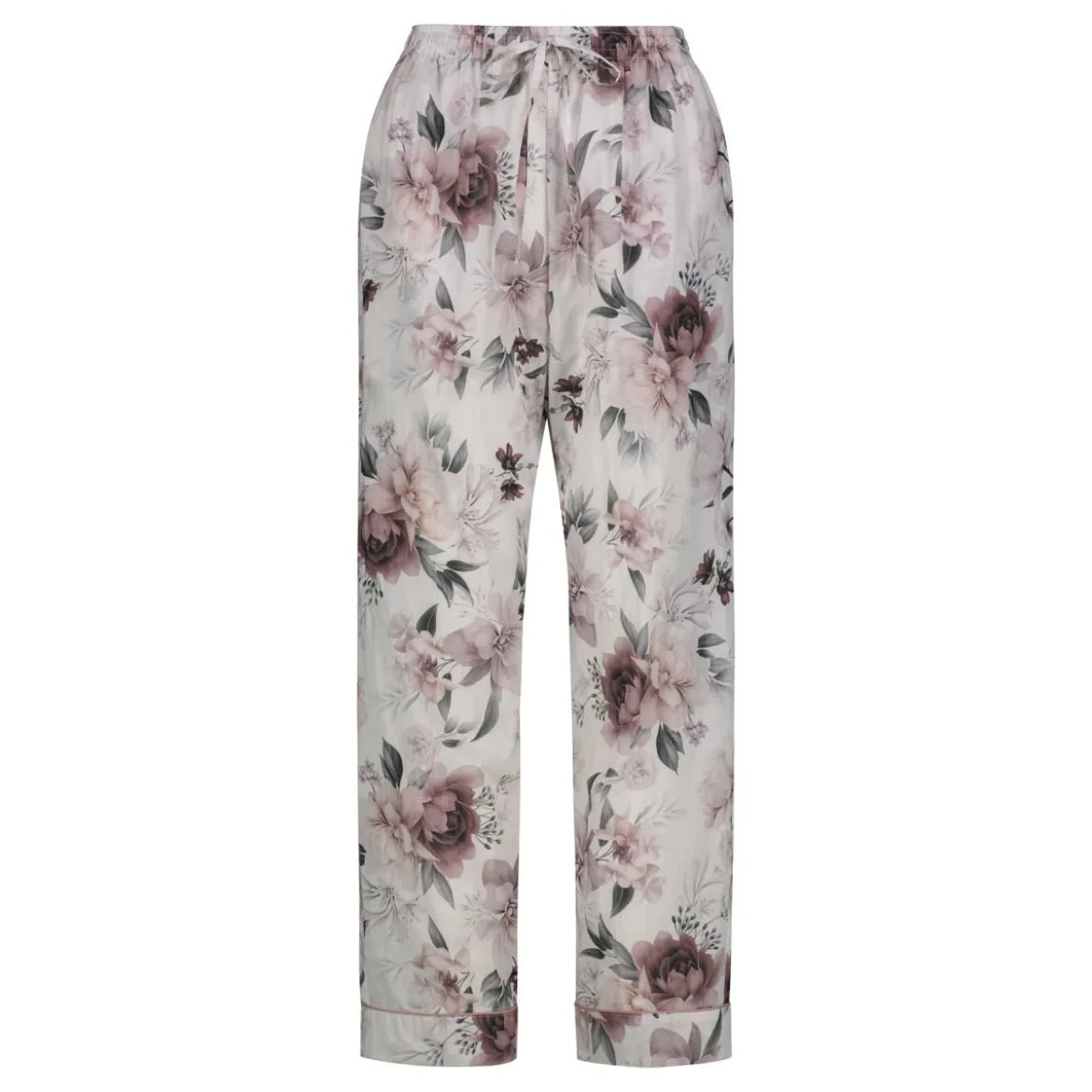 Klement naisten pyjama Bea Pyjama, valkopohjainen kuosi